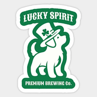 Lucky Spirit Lucky Dog Sticker